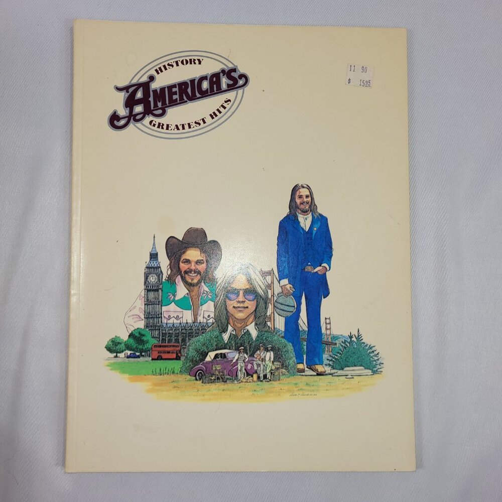 History America's Greatest Hits Vocal Piano Guitar Lyrics Music Song Book